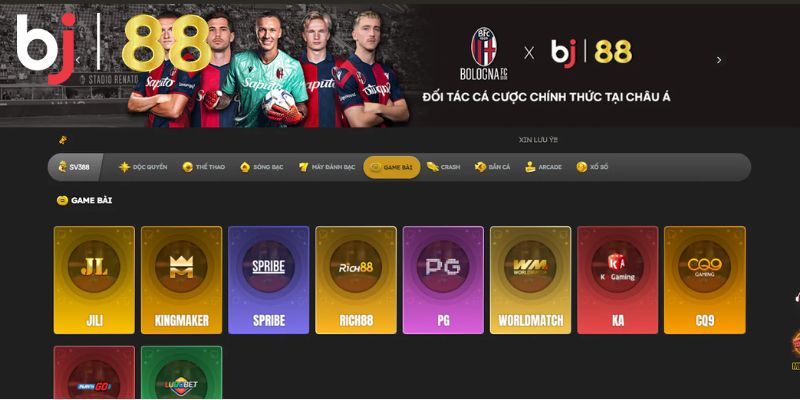 Giới thiệu về game bài BJ 88 cho người mới