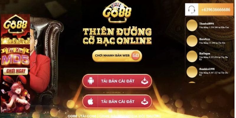 Go 88 Hệ thống bảo mật an toàn tại Go 88 an toàn tuyệt đối