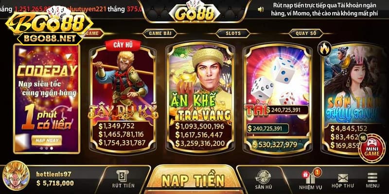 Go88 Đánh giá chi tiết về các tiện ích của Go88