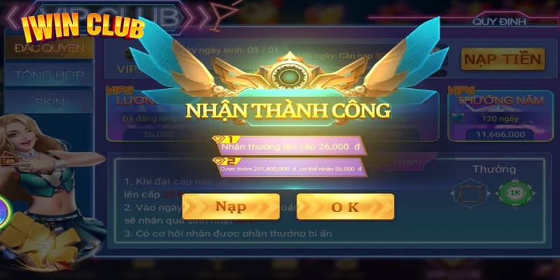 IWIN Kiểm tra lại thông tin tài khoản giao dịch cá nhân