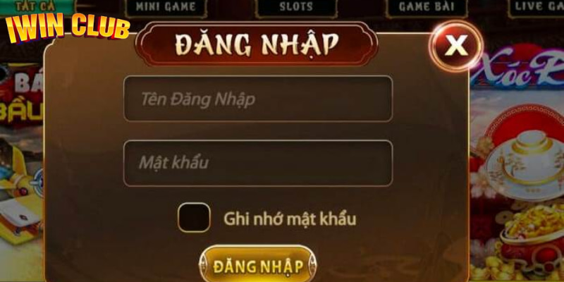 IWIN Lưu trữ thông tin thành viên khi đăng nhập an toàn