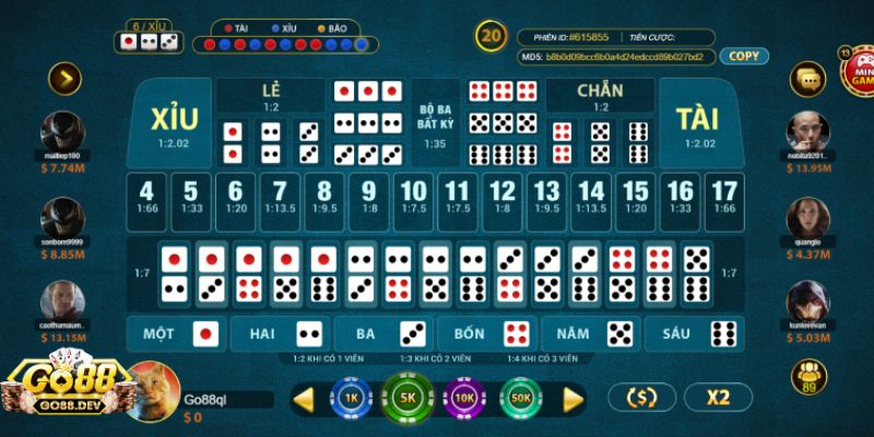 Go88 Tìm hiểu về sicbo Go88